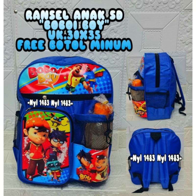 Tas ransel anak karakter Boboiboy/ Tas boboiboy/Ransel Boboiboy