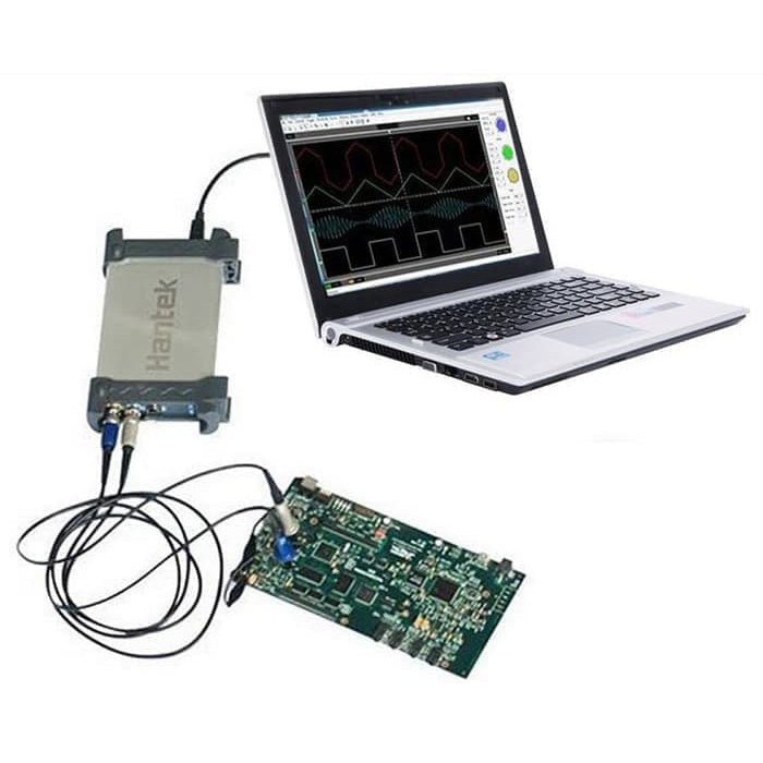 Oscilloscope Digital Hantek 6022BE 2 Channel 20Mhz USB PC Osiloskop