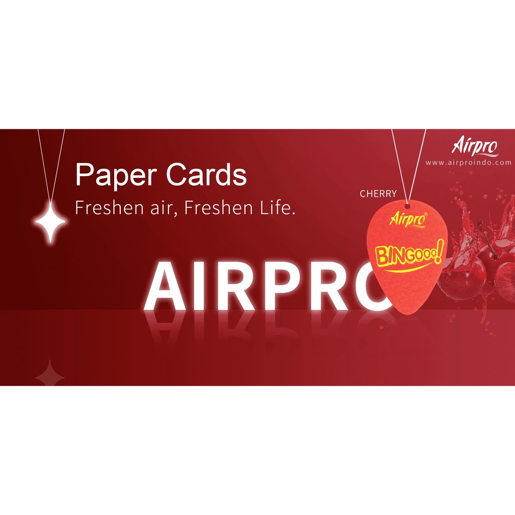 Parfum Mobil Pengharum Mobil Pewangi Mobil Gantung AirPro Hanging Cards VITAMIN_KU