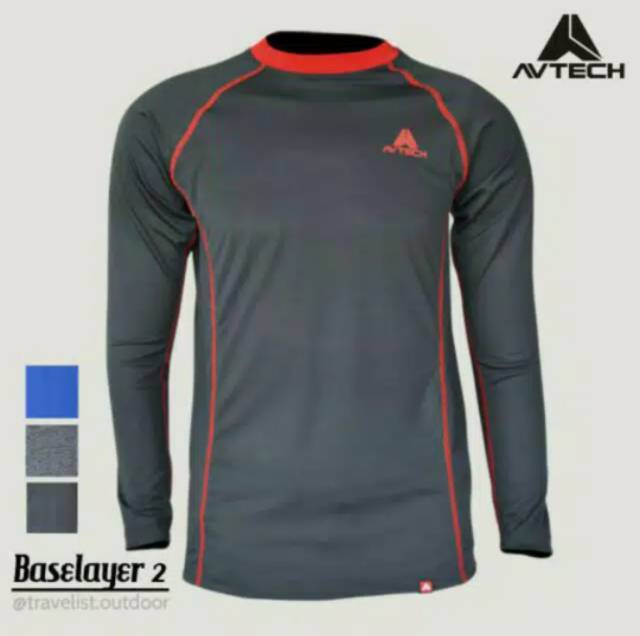 Outdoor Avtech Baselayer/Pakaian Olahraga/Baju Diving/Baju Sepeda