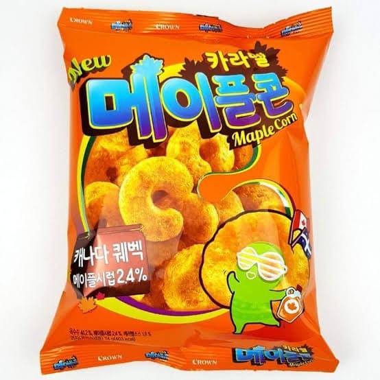 

CROWN CARAMEL CORN MAPLE / SNACK KOREA 74gr