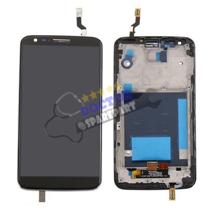 LCD + Touchscreen + Frame / Casing Full set LG G2 D802