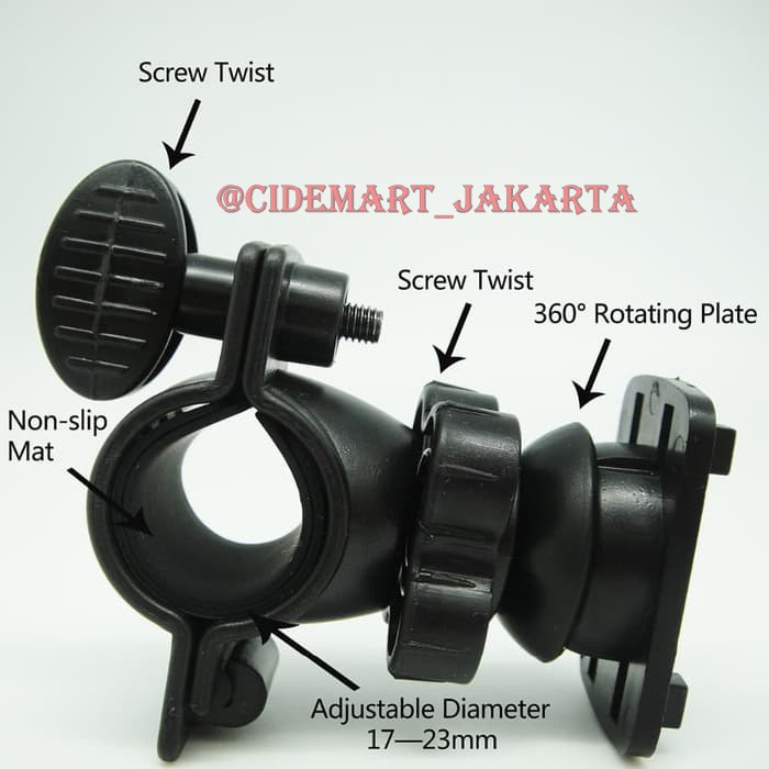 [ORIGINAL] HOLDER MOTOR WATERPROOF / HOLDER MOTOR ANTI AIR SERBAGUNA COCOK UNTUK GOJEK GRAB