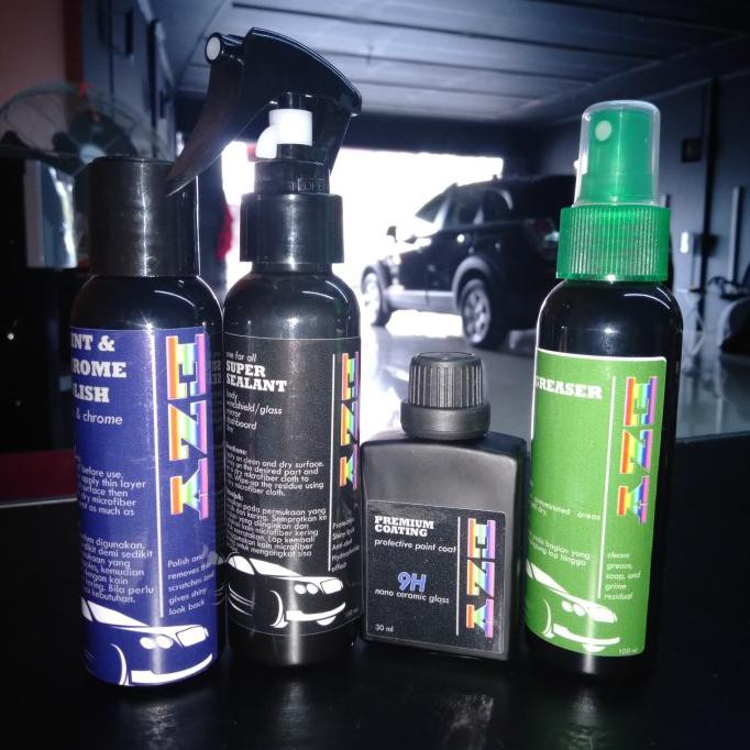 ( BISA COD ) Ezy 9 H premium nano ceramic glass coating TERBAIK Kode 739