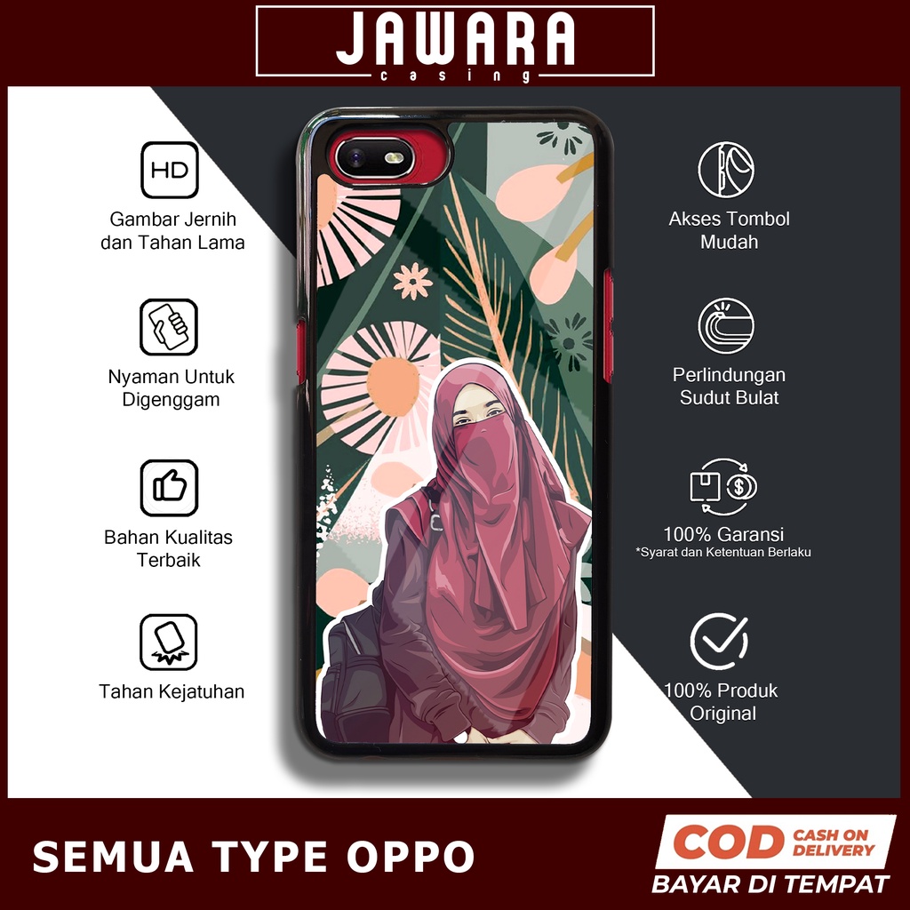 Case Oppo A1K Case Hp Oppo A1K Premium Glossy Jawara Casing [HJB1] Casing Hp Oppo A1K Aesthetic Kesi