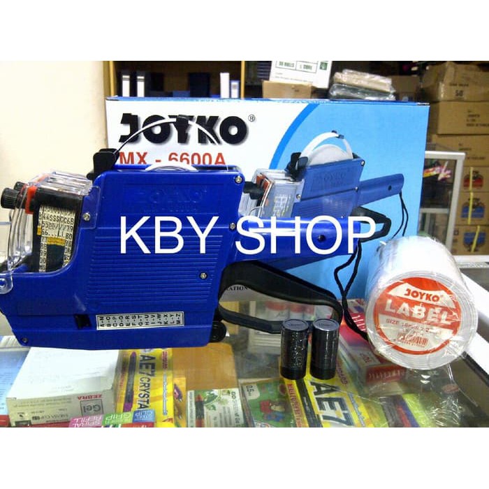 

ALAT LABEL HARGA 2 BARIS (PRICE LABELLER) MX 6600 A KOMPLIT