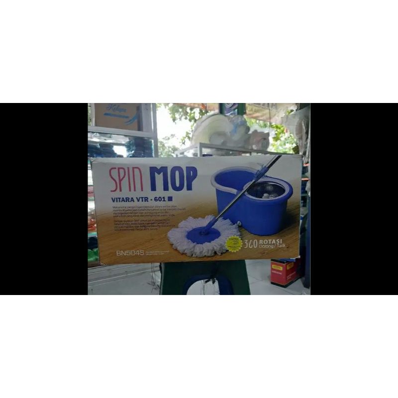 Alat Pel Lantai Super Mop / Spin Mop Vitara VTR-601