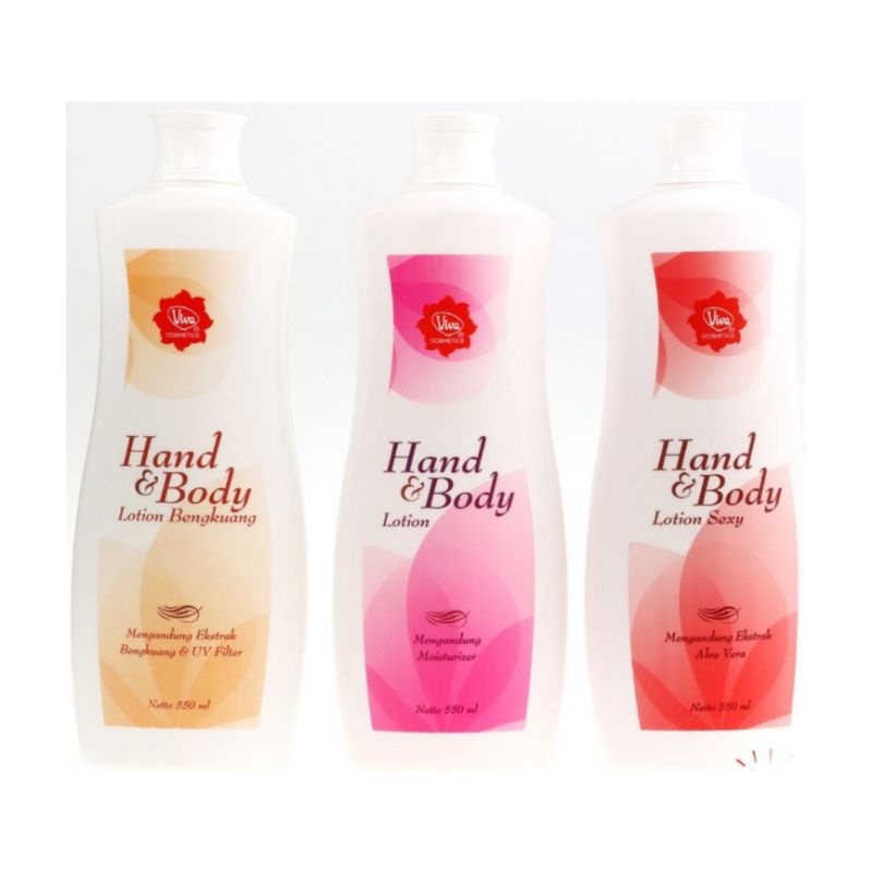 VIVA Hand &amp; Body Lotion 550g