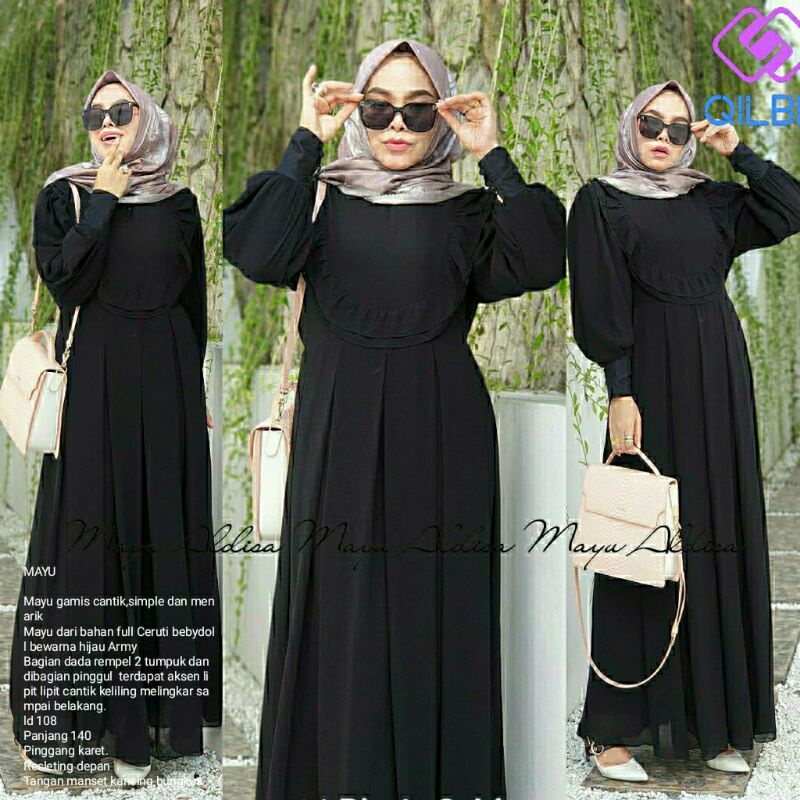 MAYU DRESS HITAM
