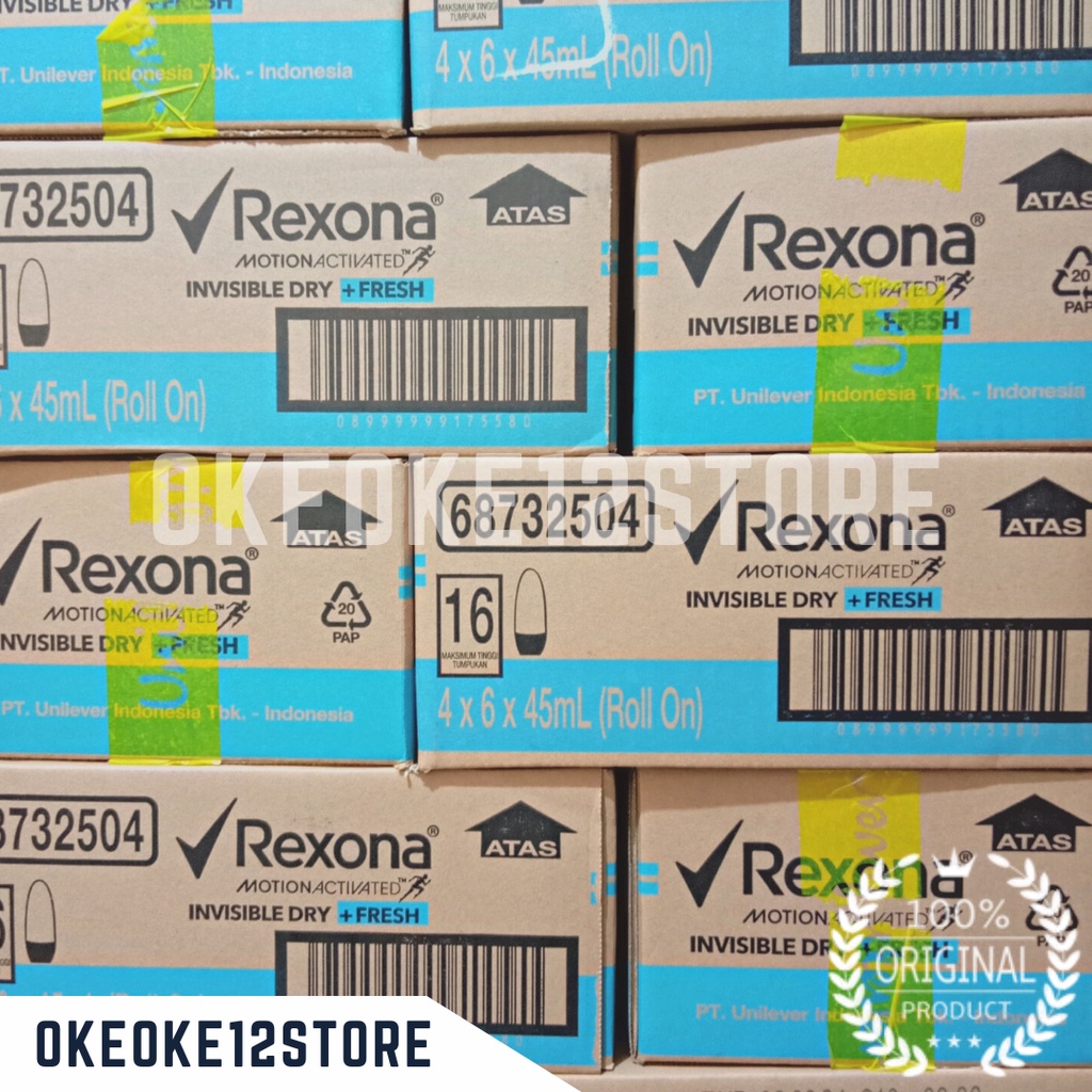 Rexona roolon Men &amp; women 45ML (  1karton isi 24pic)