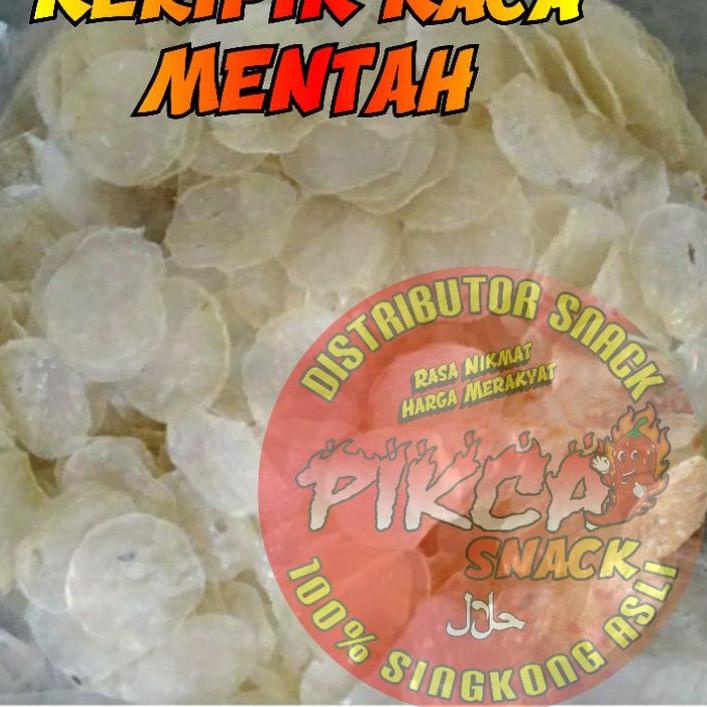 

Insta Sell PIKCA SNACK Keripik kaca Mentah 1 kg #alltrend