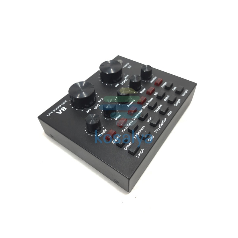 Sound Card V8 Mixer SoundCard V8 MIXER Audio USB External