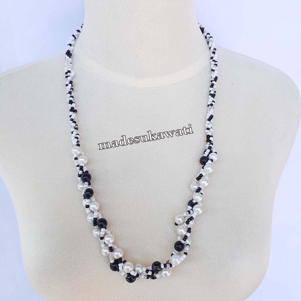 Kalung mote bola bola aksesoris bali