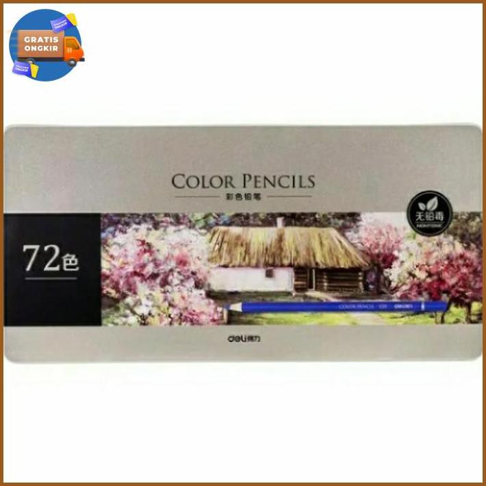 

✅Baru Deli 72 Color Pencil - Professional Oil-Based Colored Pencils ⭐⭐⭐⭐⭐