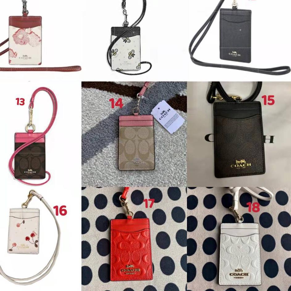 

Super Ulasan 18pembayaranCOACH 30251 65573 58634 57964 23679 39055 26654 25689 lanyard/ Kartu kerja/pemegang kartu id /DIY klasik /original/name tag holder gongzhuopai