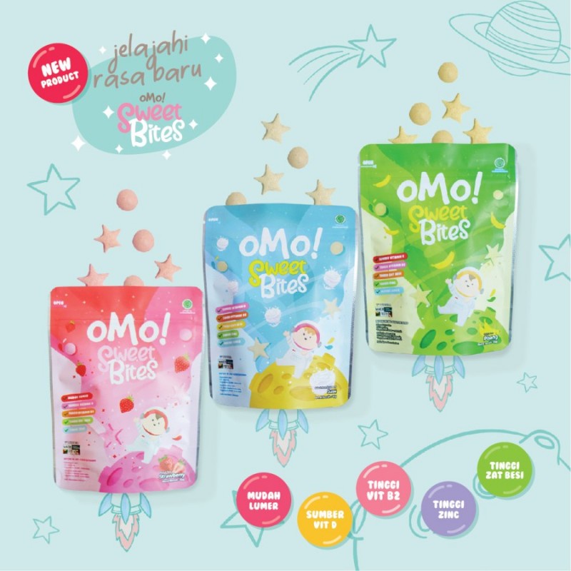 Omo Sweet Bites Snack Sehat 15gr