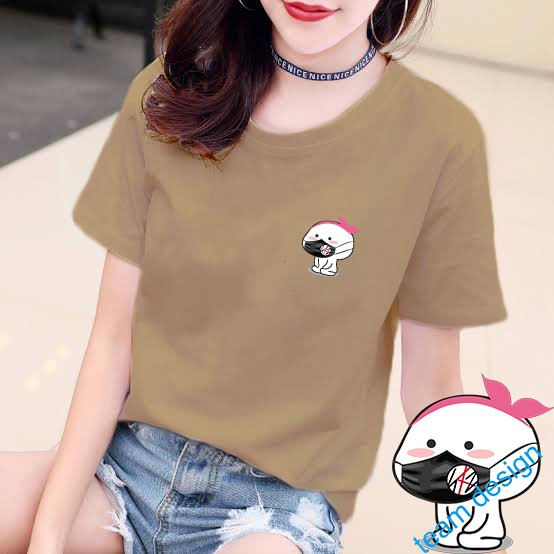 YOURSTYLE1119 - KAOS PENTOL KARAKTER BAJU KAOS WANITA DISTRO UNISEX OVERSIZE PRIA JUMBO CASUAL