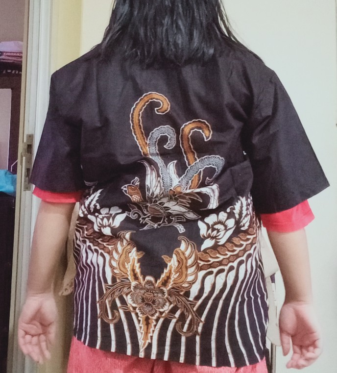 Batik Couple_maora Sania Ruffle Batik Couple Ori Ndoro Jowi Dnt Garansi Termurah