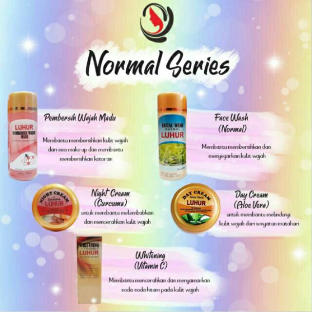 Cream LUHUR paket Normal series