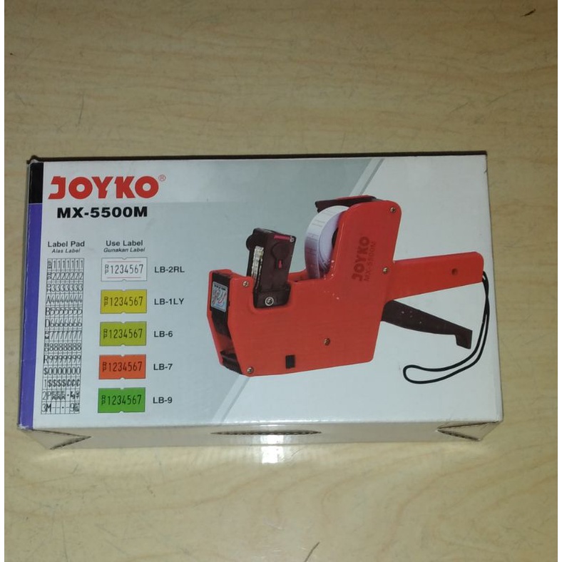 

Labeller Joyko MX-5500M Alat Label Harga