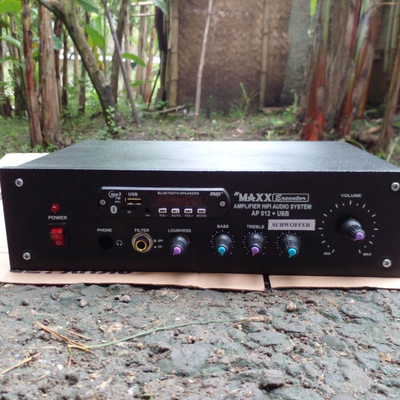 Jual Rakitan Power Amplifier 10A Subwoofer, Bluetooth, Mic,Plus Echo