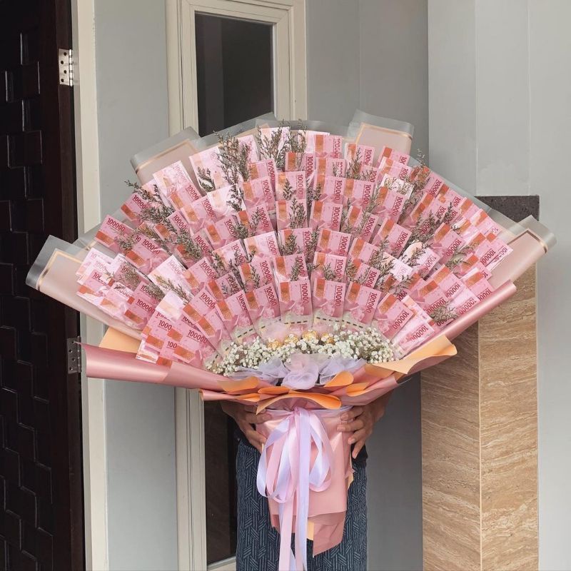 Ready  [COD] BUCKET UANG PECAHAN 100 RIBU ASLI