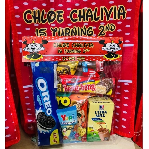 

PAKET SNACK ULANG TAHUN CUSTOM / BINGKISAN ULANG TAHUN ANAK