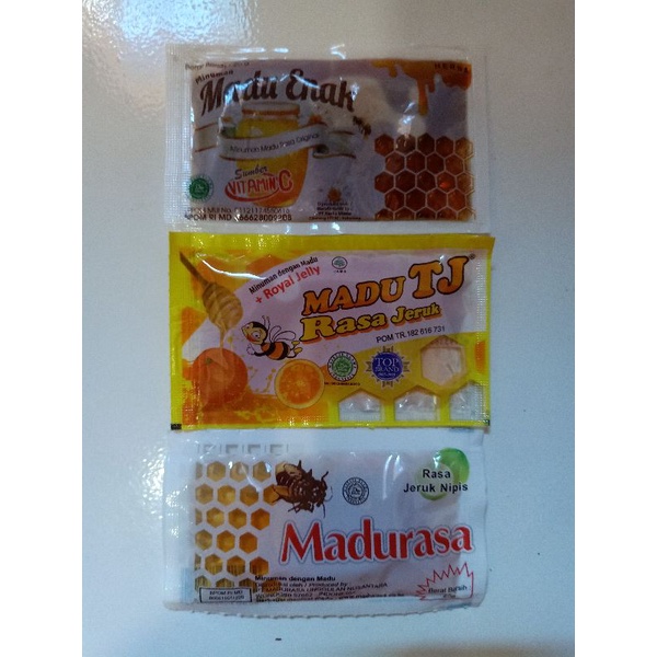 

Madu Sachet Madurasa / Madu TJ / Madu Enak