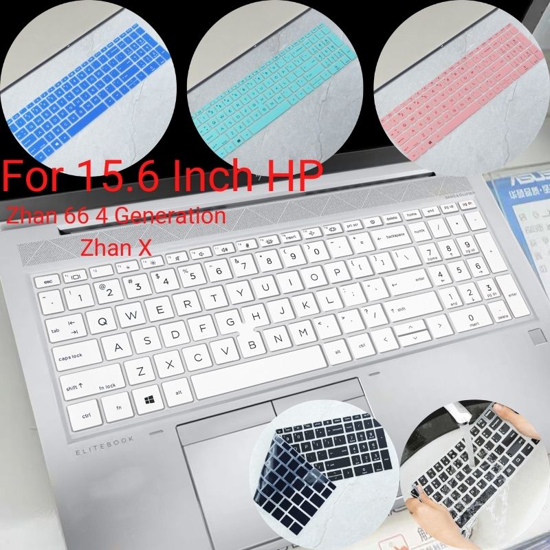 Cover Pelindung Keyboard Laptop Hp Zhan 66 4 Generation Zhan X 15.6 &quot;Bahan Silikon Lembut Ultra Tipis