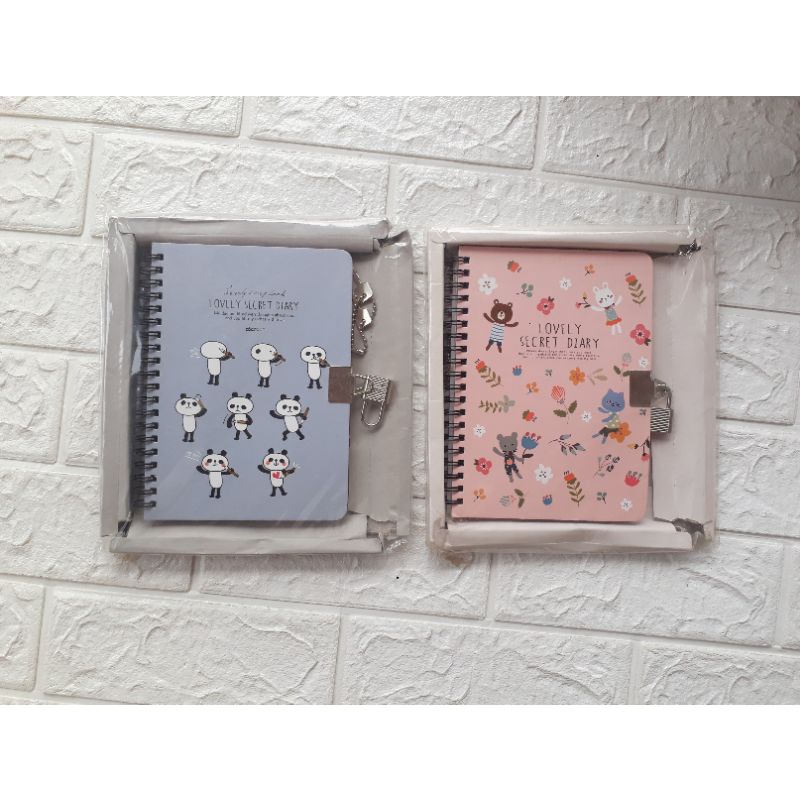 

Toctoc Diary Book 5000 N-327 Lovely Secret Diary Buku