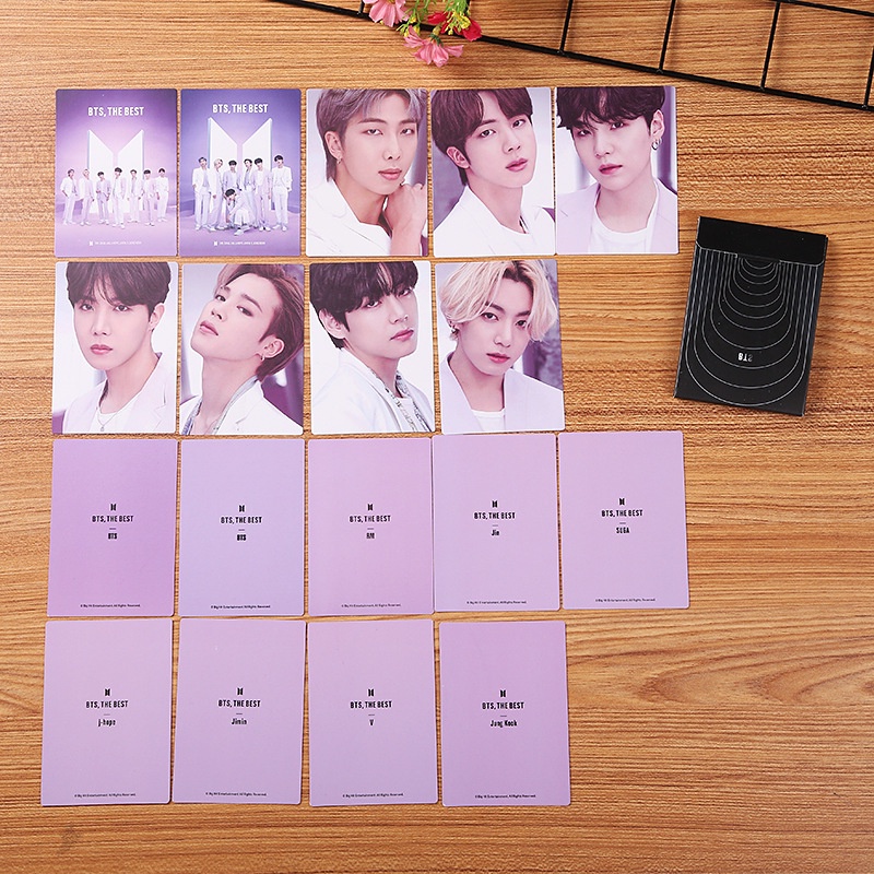 9 / 10pcs / set Kartu Foto BTS MAP OF THE SUUI On: E Untuk Koleksi Fans