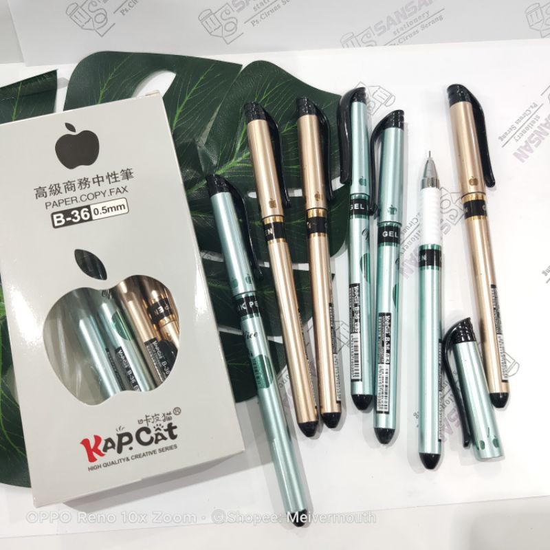 

Pulpen Gel Apple Metalic (LUSIN) CAKEP BANGET