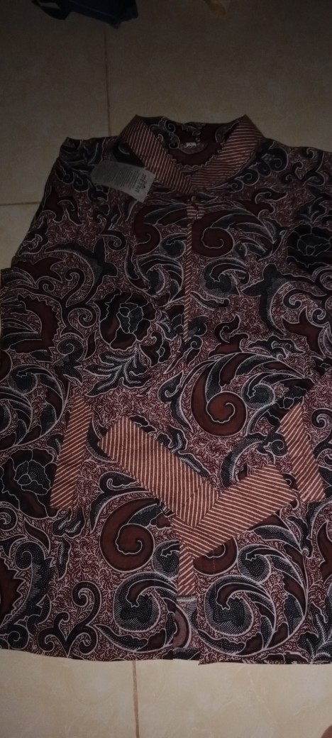 Blus Cardi Lawasan Baju Batik Wanita Anggun Kerja