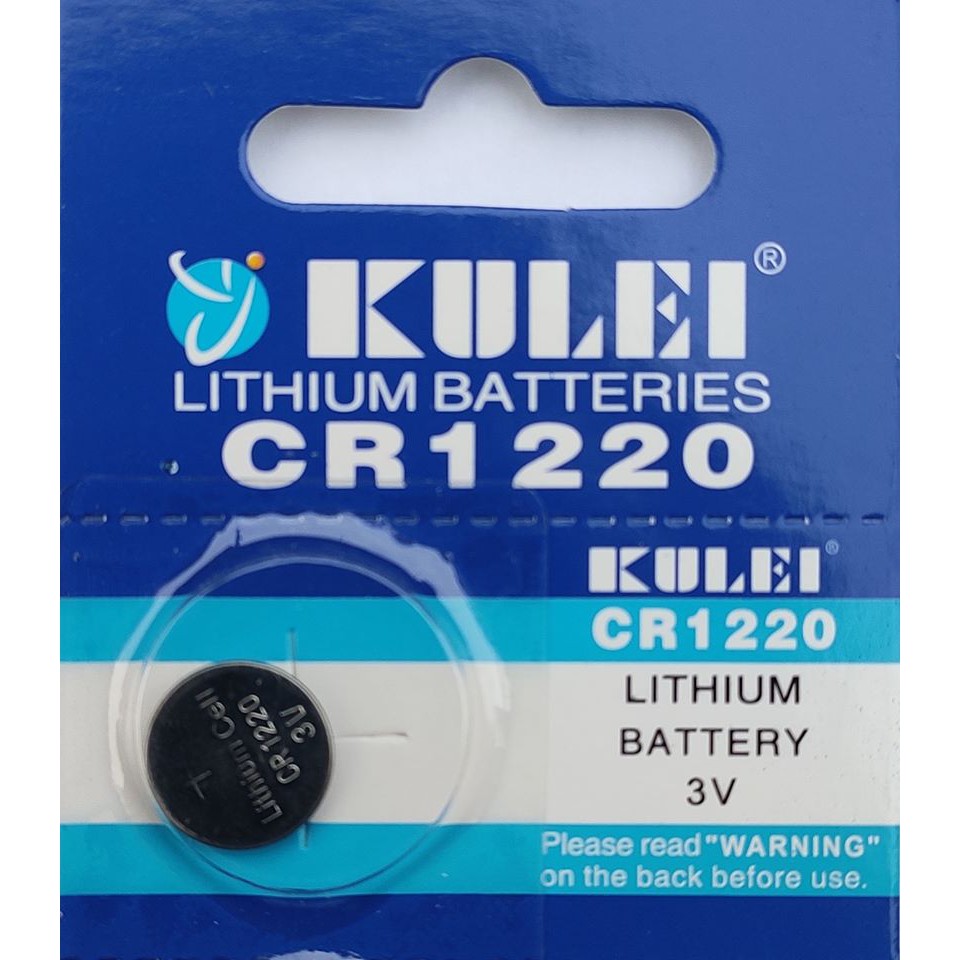 Original battery batrei CR 1220 CR-1220 CR1220 KULEI