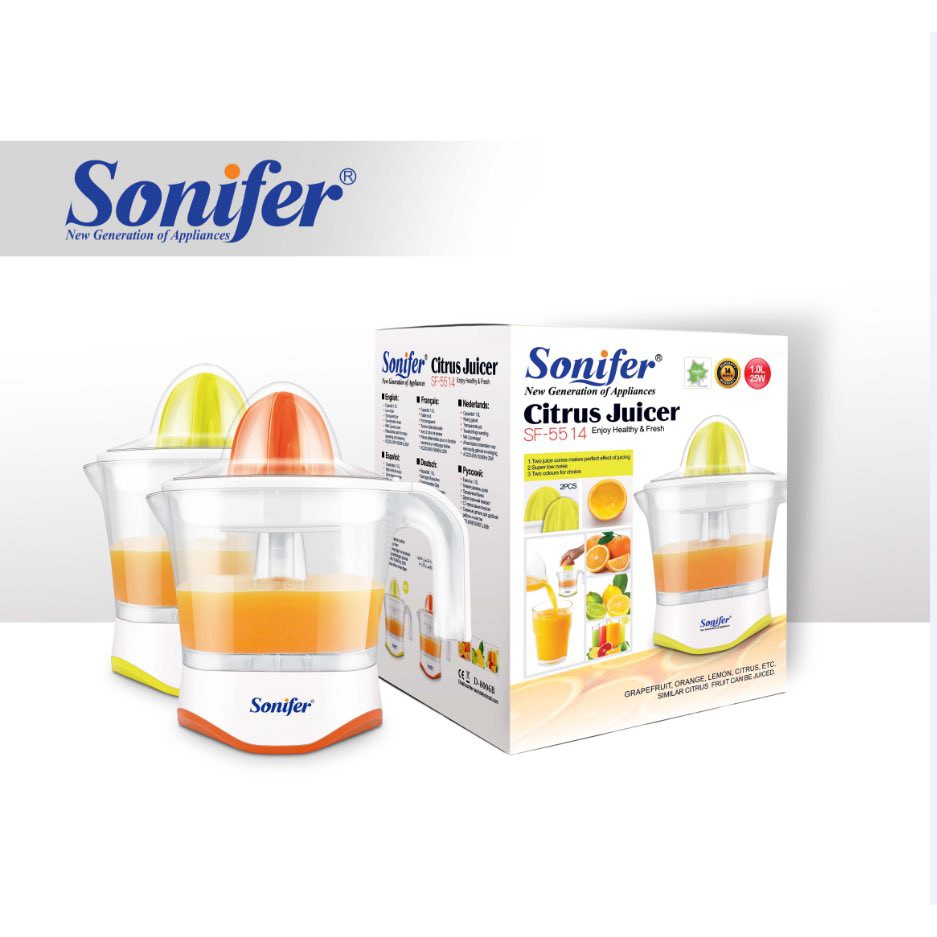 CITRUS JUICER ALAT PERAS JERUK &amp; LEMON 1 Liter SONIFER