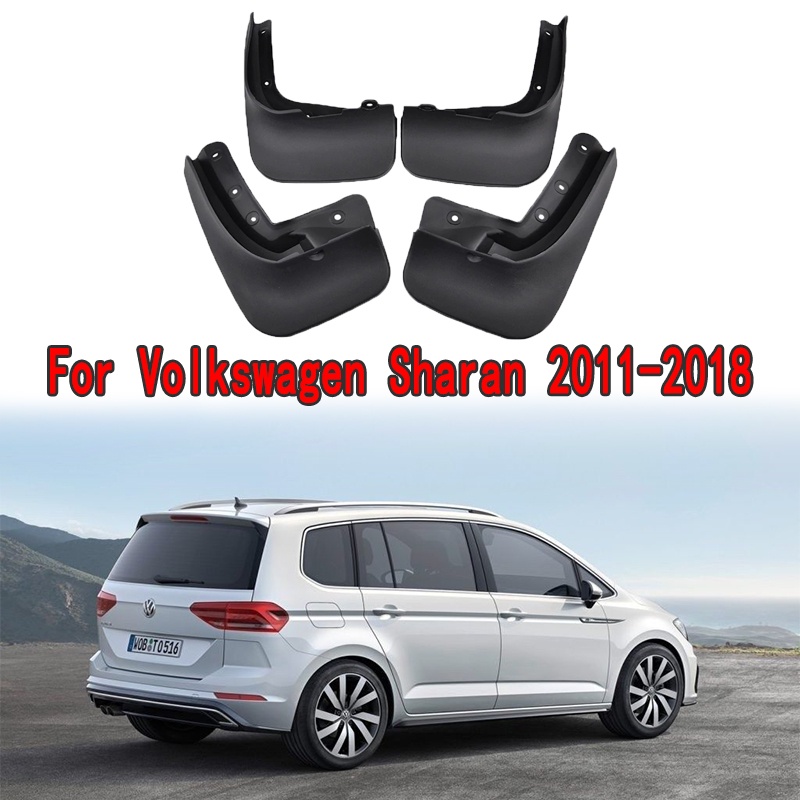 1 Set Spakbor Fender Mudflap Modifikasi Untuk Volkswagen VW Sharan 2011-2018