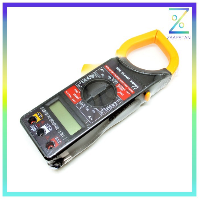 Taffware Digital Clamp Multimeter - DT266 - Black