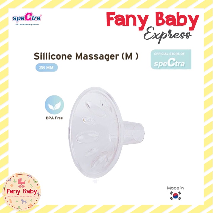 SPECTRA SILICONE MASSAGER STANDARD UNTUK CORONG