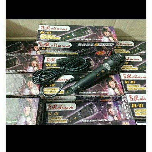 Mic / Microphone Tali / Kabel Jinlong / Rolinson / Fleco