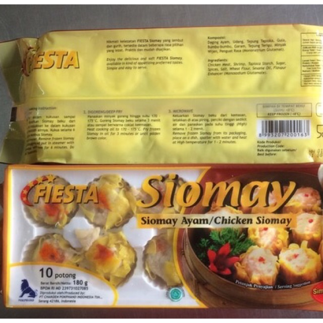 Jual Fiesta Siomay 180 Gr Shopee Indonesia