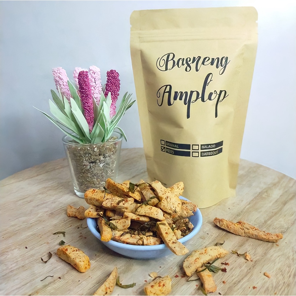 

Basreng Amplop Basreng Daun Jeruk Pedas Bandung - 65g