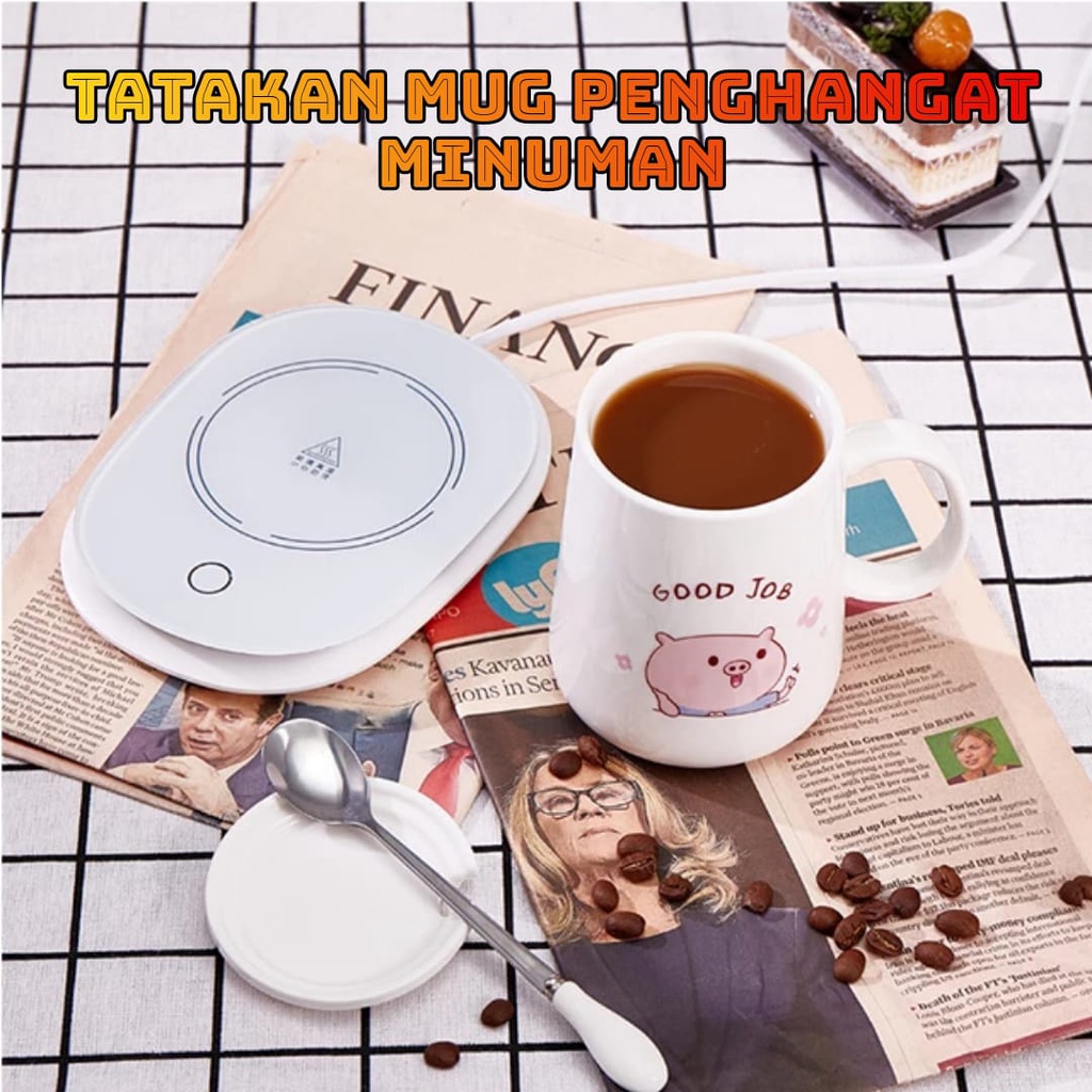 AZ TATAKAN MUG PENGHANGAT / ALAT PEMANAS TEH KOPI/SUSU HEATING WARMER PAD