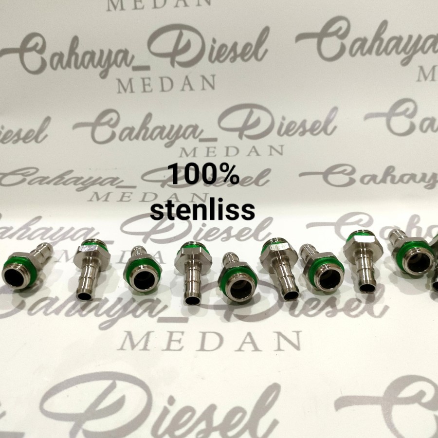 Nepel Selang Jantan Sambungan Selang Doorsmeer Compressor Angin