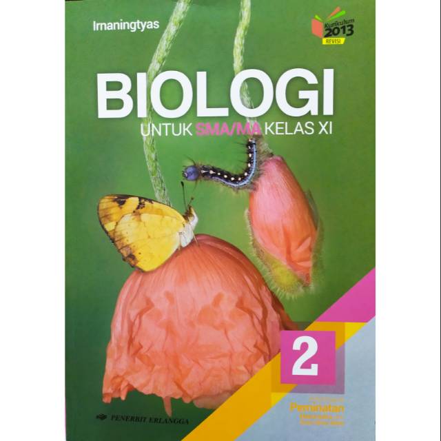 Buku Biologi Sma Kelas Xi 11 Irnaningtyas Peminatan Erlangga Shopee Indonesia