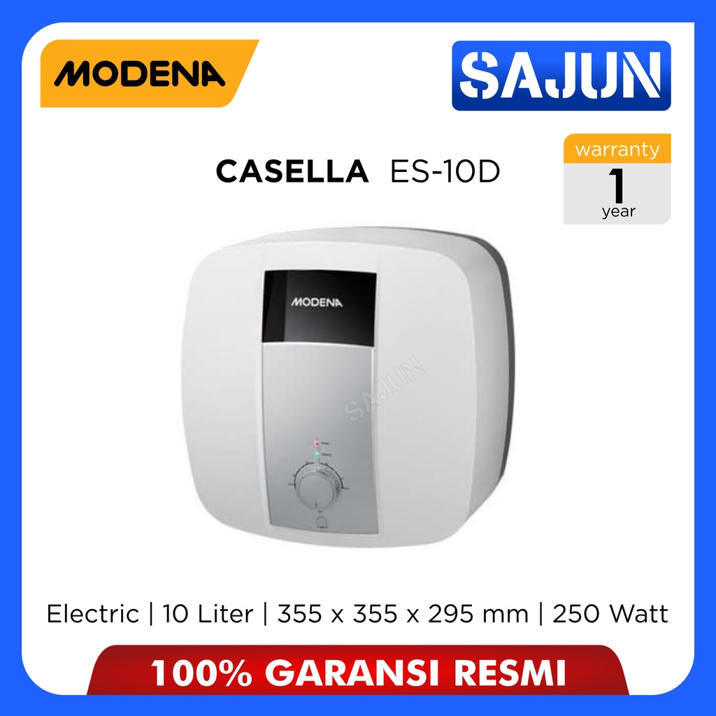 Modena Electric Water Heater 10 Lt CASELLA ES 10D Pemanas AIr ES10D