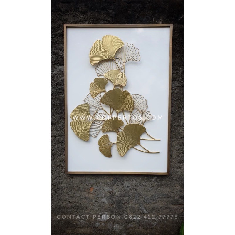 Wall decor minimalis - wall art tembaga - hiasan dinding minimalis - wall decoration tembaga
