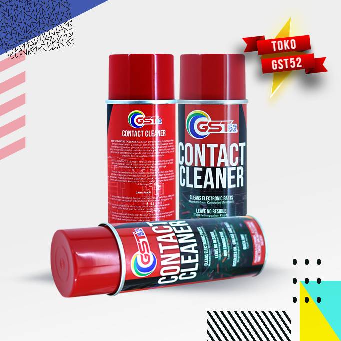 Contact Cleaner Pembersih Komponen Sirkuit Kabel dan Listrik 400ml GST52