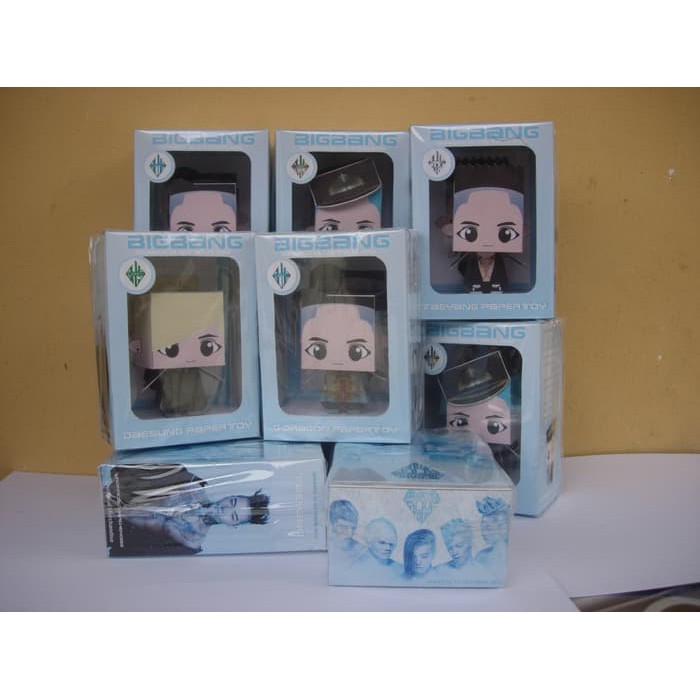 KPOP Papertoy BIGBANG ALIVE TOUR ( G-Dragon)