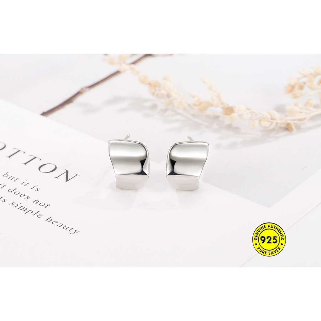 Anting Tusuk Sterling Silver 925 Desain Origami U1021