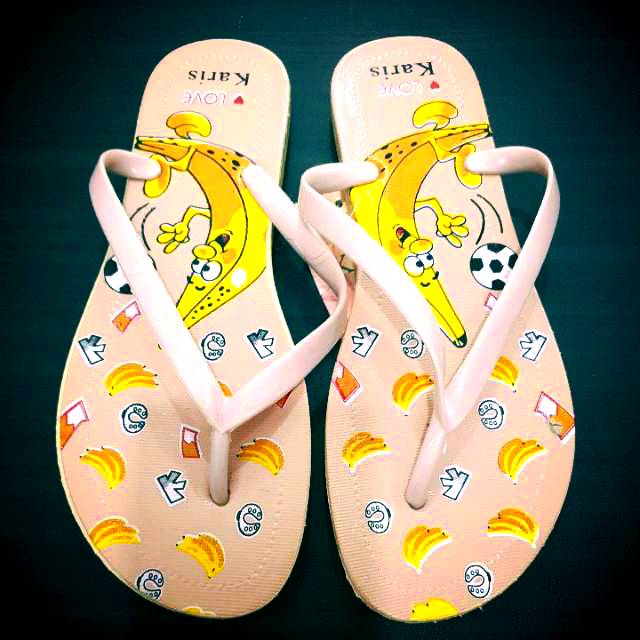 Sandal Jepit Karis A085 banana dewasa lebaran 2020 sandal fashion terbaru wanita cewek perempuan